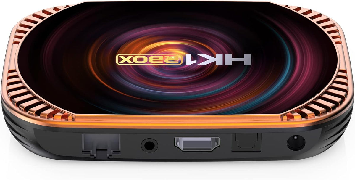 TV Box 4GB RAM 64GB ROM Dual-WiFi BT Quad Core 64 Bits 8K 1000M E153
