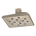 Brushed Nickel Ceiling Mount Raincan Shower Head D298