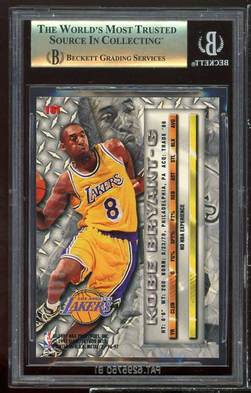 1996-97 Metal #181 BGS 9.5 Rookie Card W5792