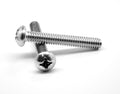 5/16x22-18 x 2 1/2x22 Coarse Thread Machine Screw Phillips Round Head Zinc Plated K7916
