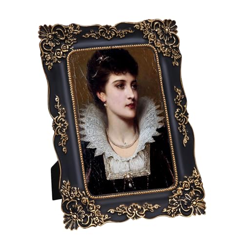 11x14 Black Baroque Gothic Picture Frame Y870942