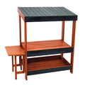 Wooden Kids Market Stand Q579