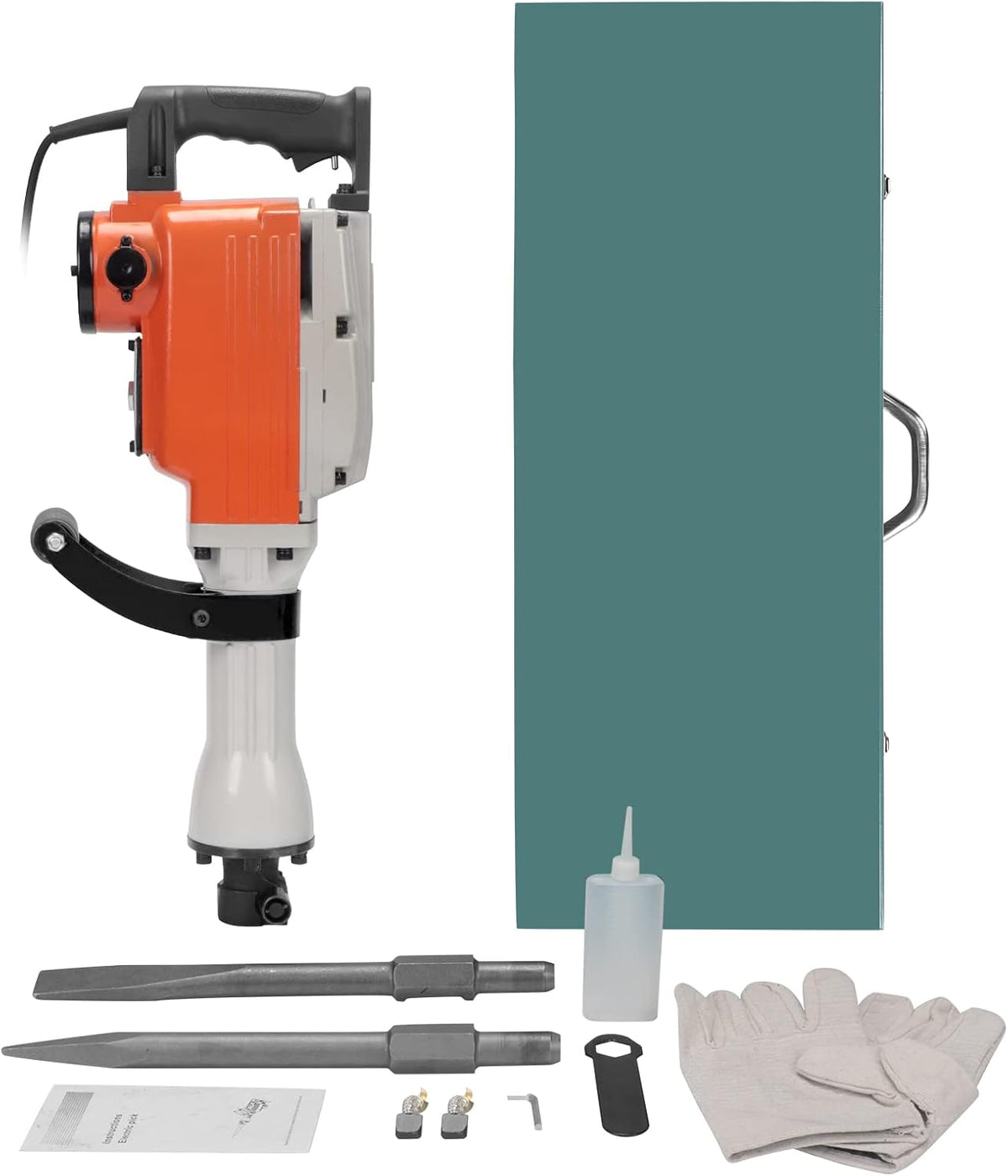 2200W Electric Demolition Jack Hammer Concrete Breaker with Chisel K61764