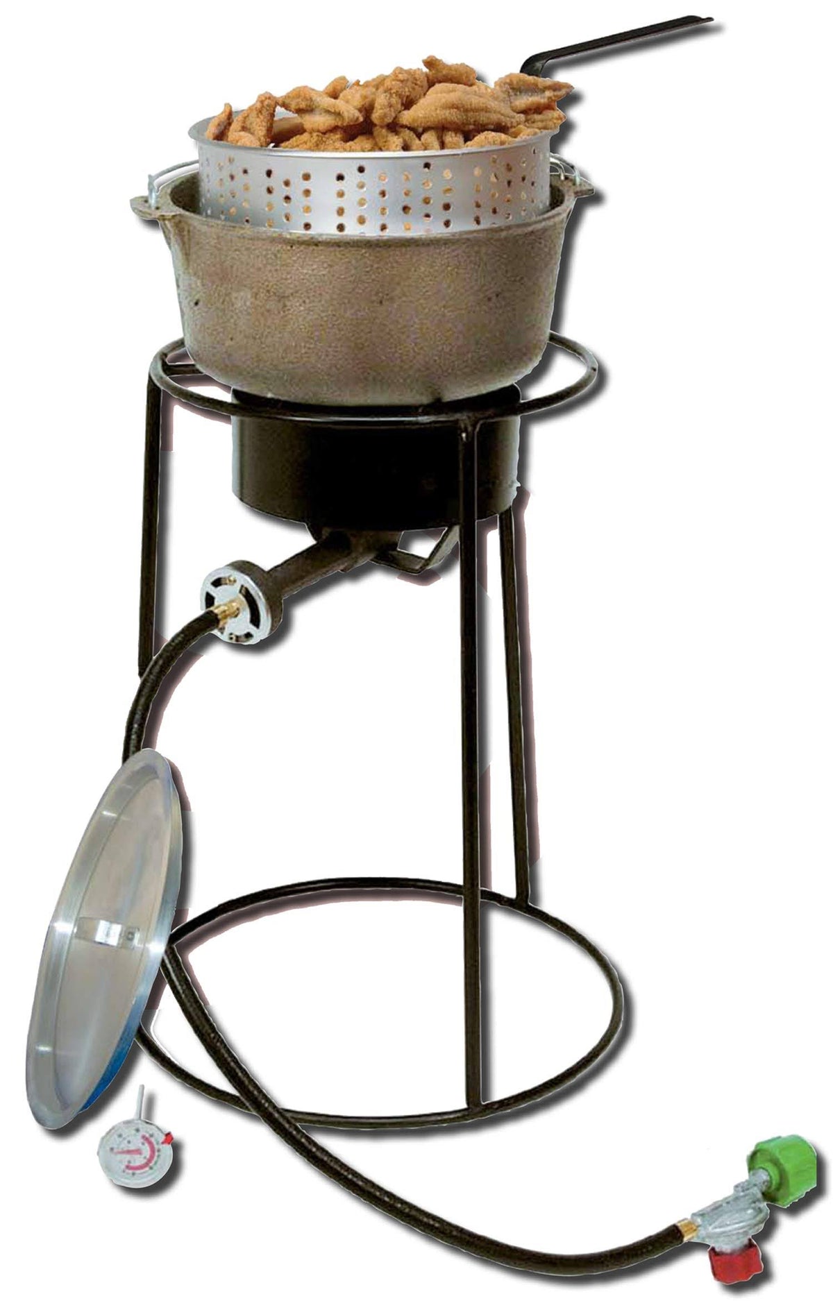 Outdoor Cooker Package with Cast Iron Pot Y1039