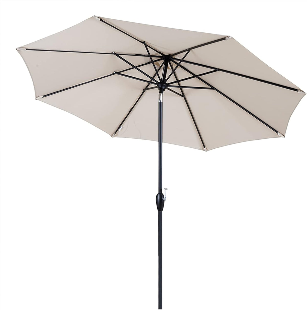 10' Outdoor Patio Table Umbrella with Auto Tilt and Crank X5553
