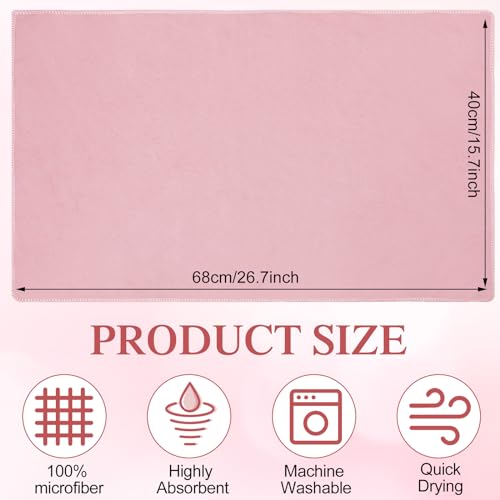 72 Pack 16 x 27 Inch Pink Hand Towels F10032