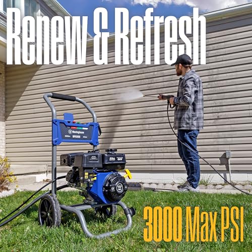 Gas Pressure Washer, 3400 PSI, 2.6 GPM Z330