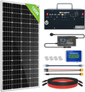 800WH Solar Power System with 195W Solar Panel and 512WH Power Station N816