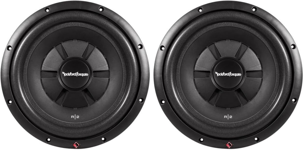 12 1000W 4-Ohm Shallow Car Subwoofer Pair Z291