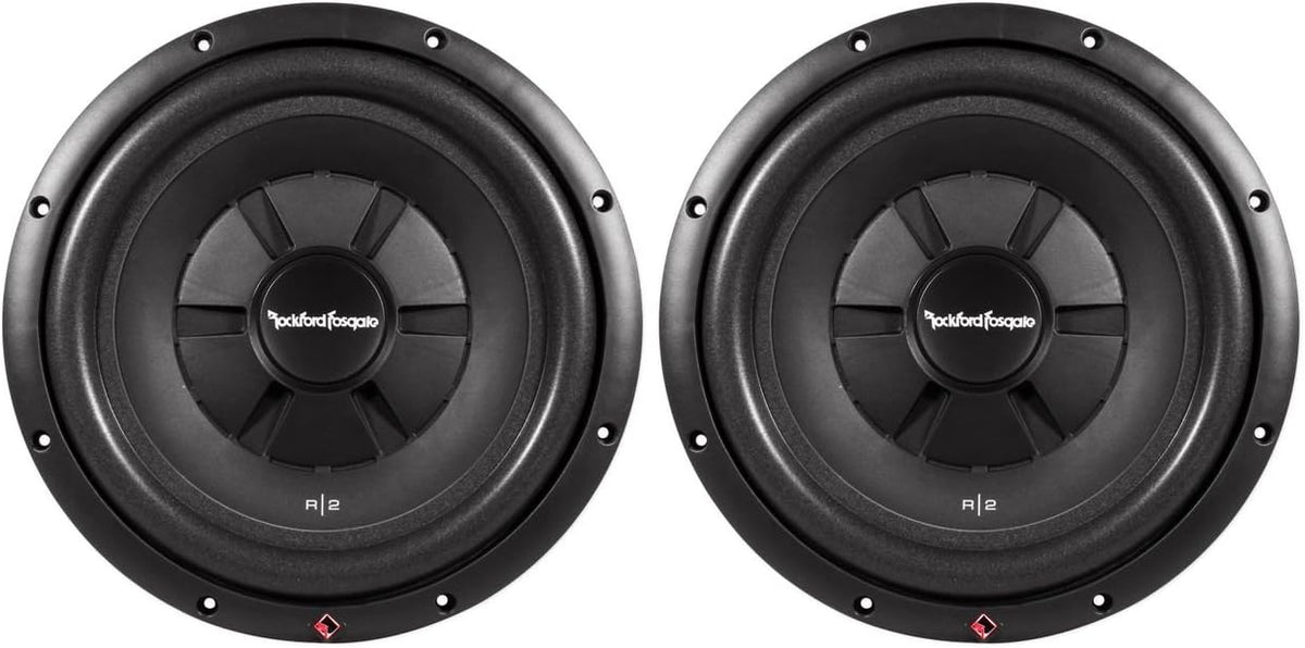 12 1000W 4-Ohm Shallow Car Subwoofer Pair Z291