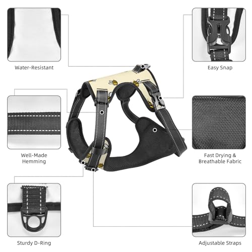 Reflective Adjustable Dog Harness E94954