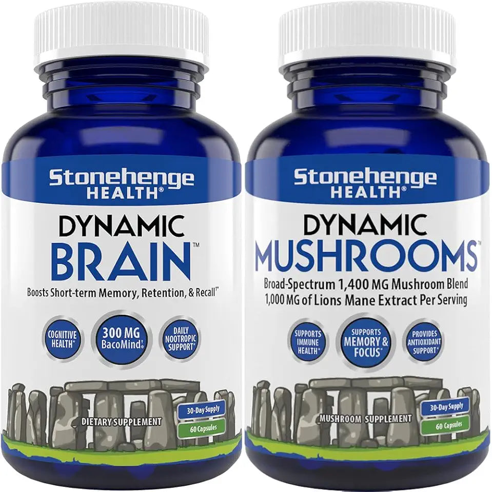 Dynamic Brain + Dynamic Mushrooms Bundle M9179