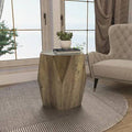 Natural Block End Table P3279