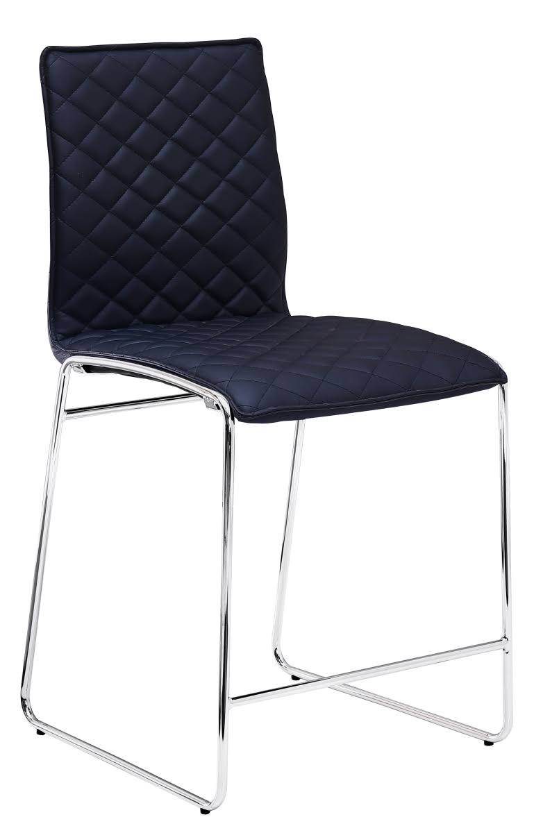 Black Chrome Bar Chair, Set of 2 J48679
