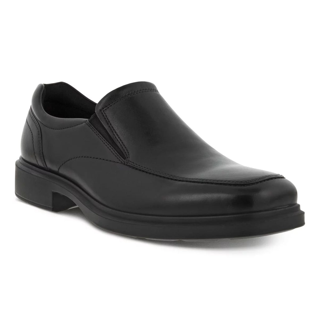Black Leather Slip-on R849