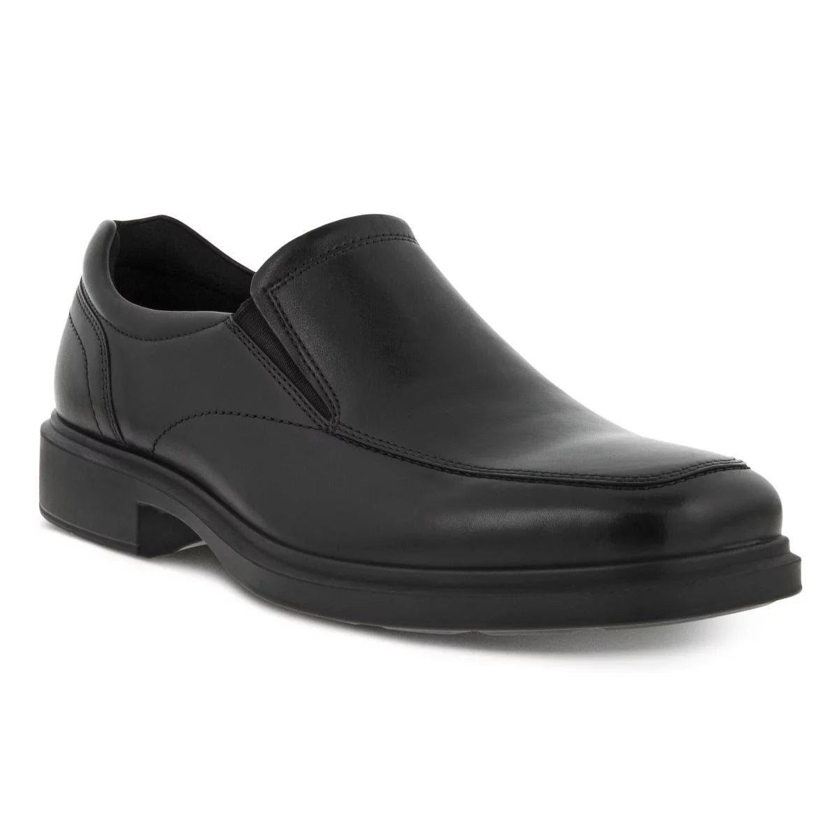 Black Leather Slip-on R849