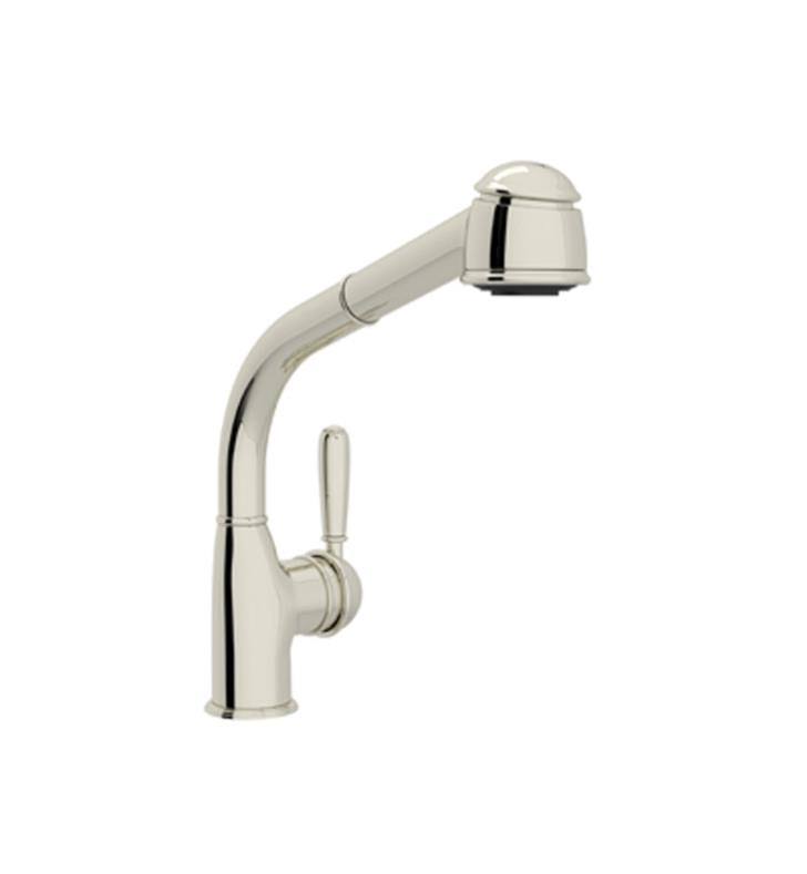 Polished Chrome Side Lever Pull-Out Kitchen Faucet O94869