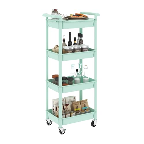 3-Tier Rolling Utility Cart with Lockable Casters Z88963