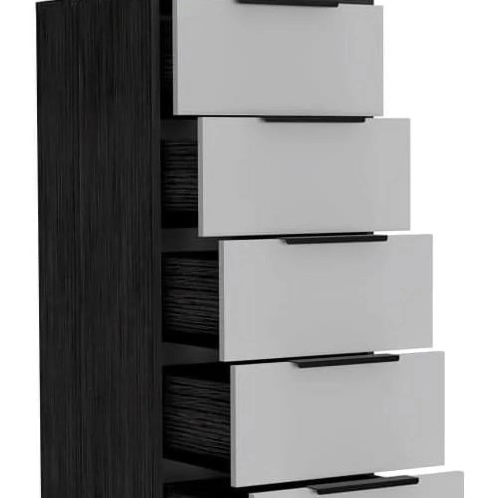 Modern 5-Drawer Engineered Wood Dresser W813