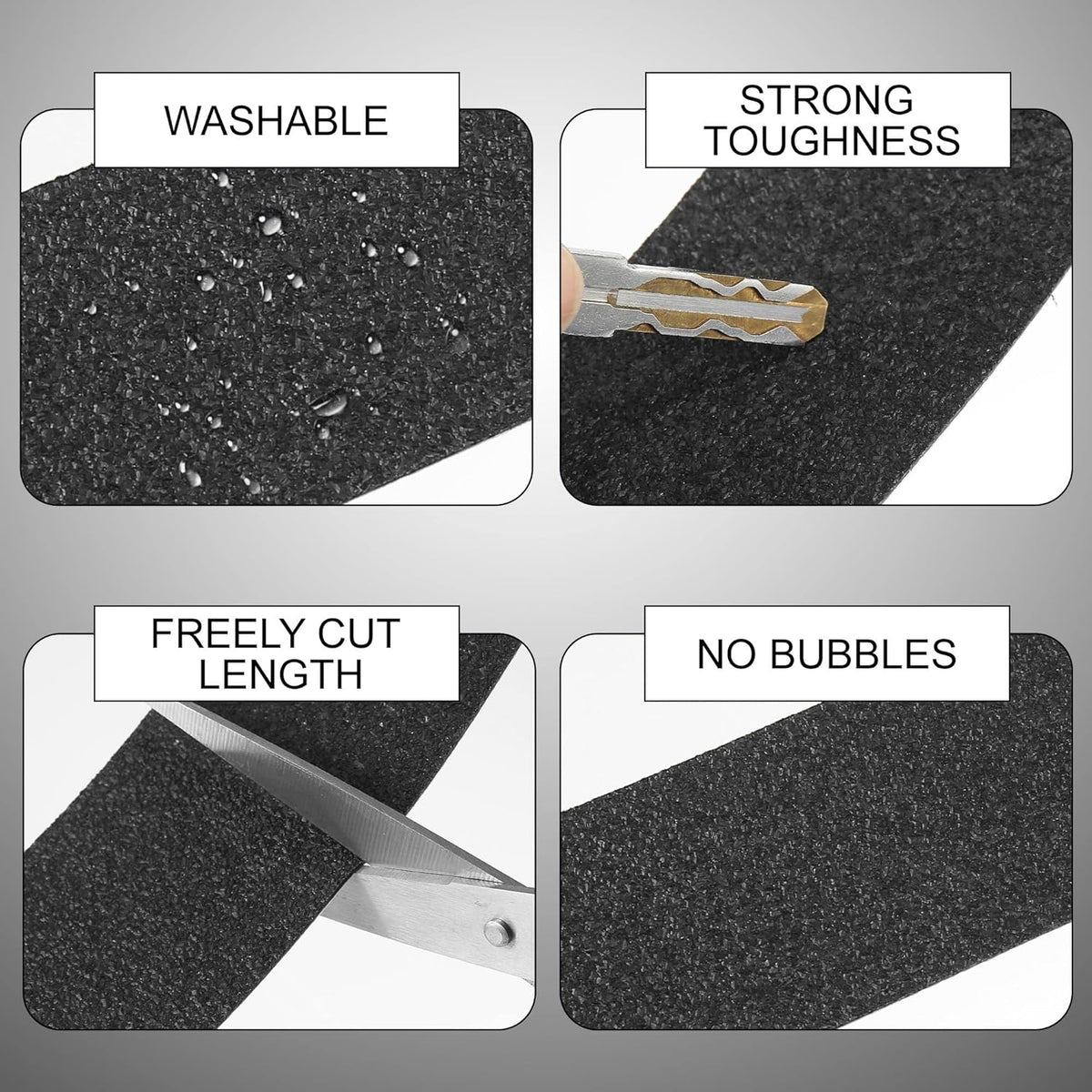 Black Door Edge Guard Wrap Film 10cm x 5 Meter Pack of 2 N345014