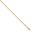 Polished Stainless Steel Paperclip Chain Necklace 20 Inch I93987