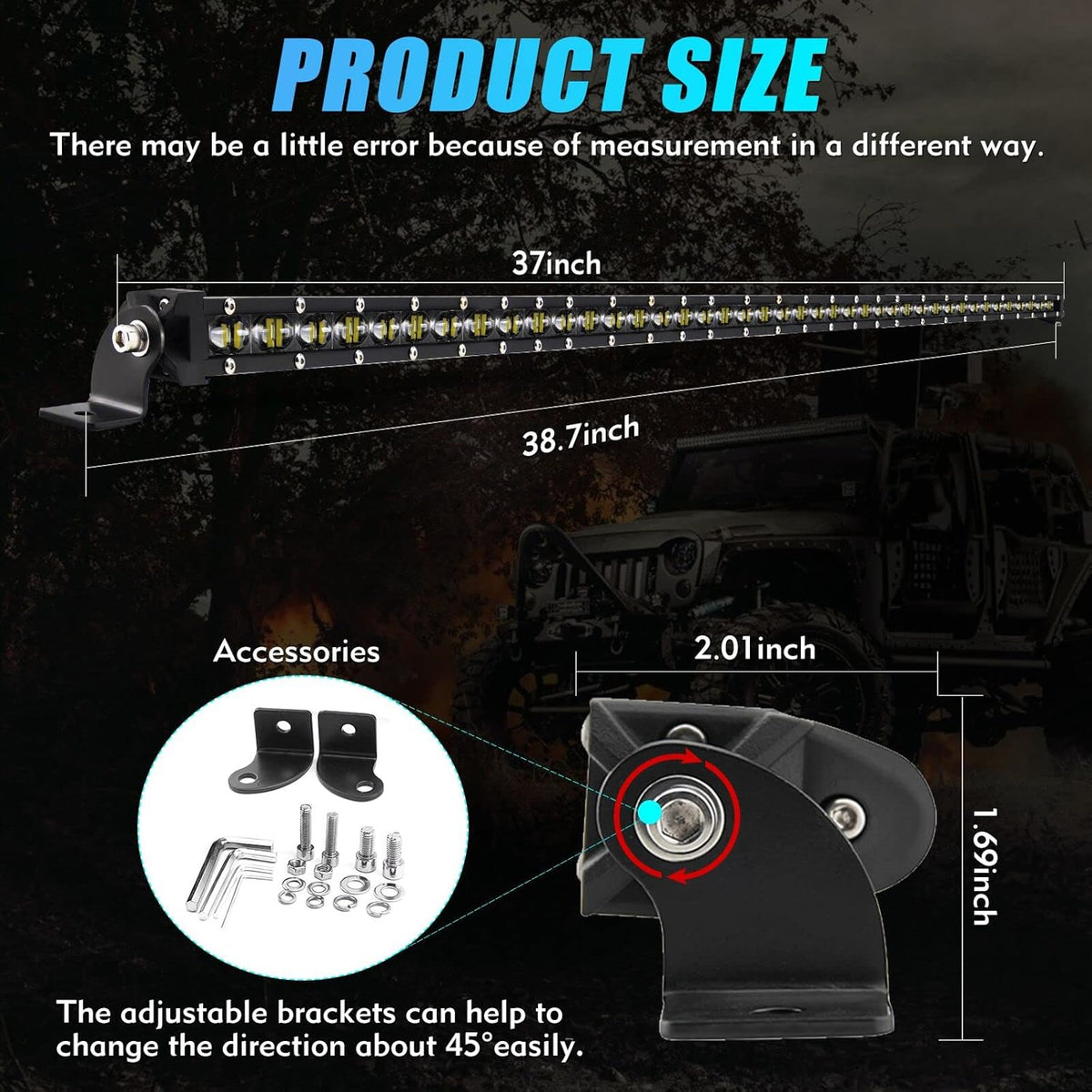 32 inch 150W Single Row LED Light Bar J774505