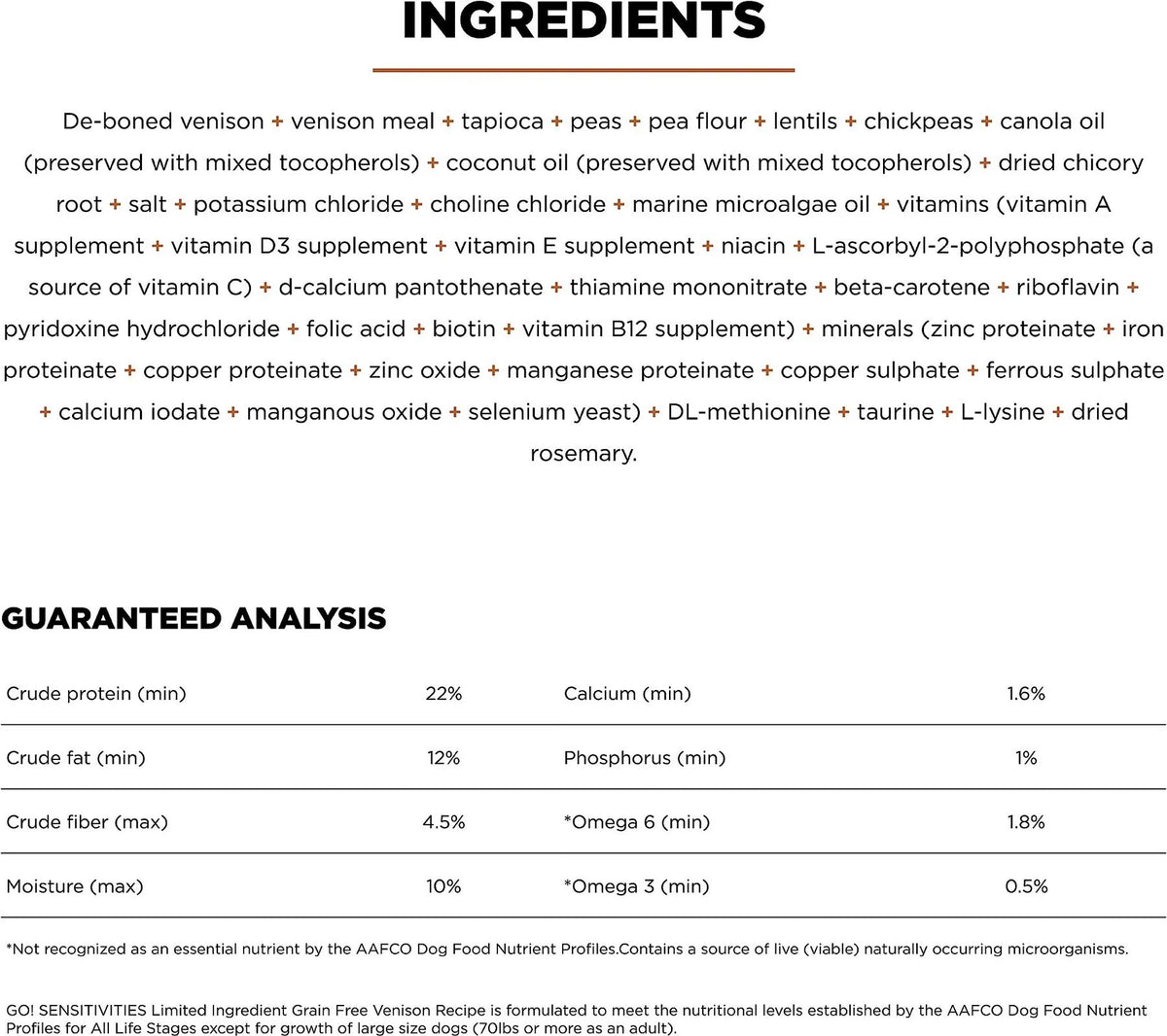 Limited Ingredient Grain-Free Dry Dog Food Y82771
