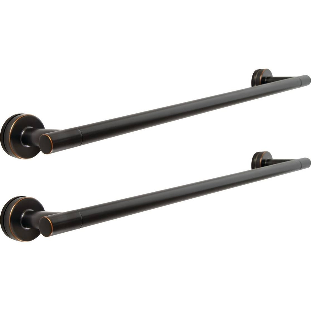 Bronze Sliding Semi Frameless Shower Door J97626