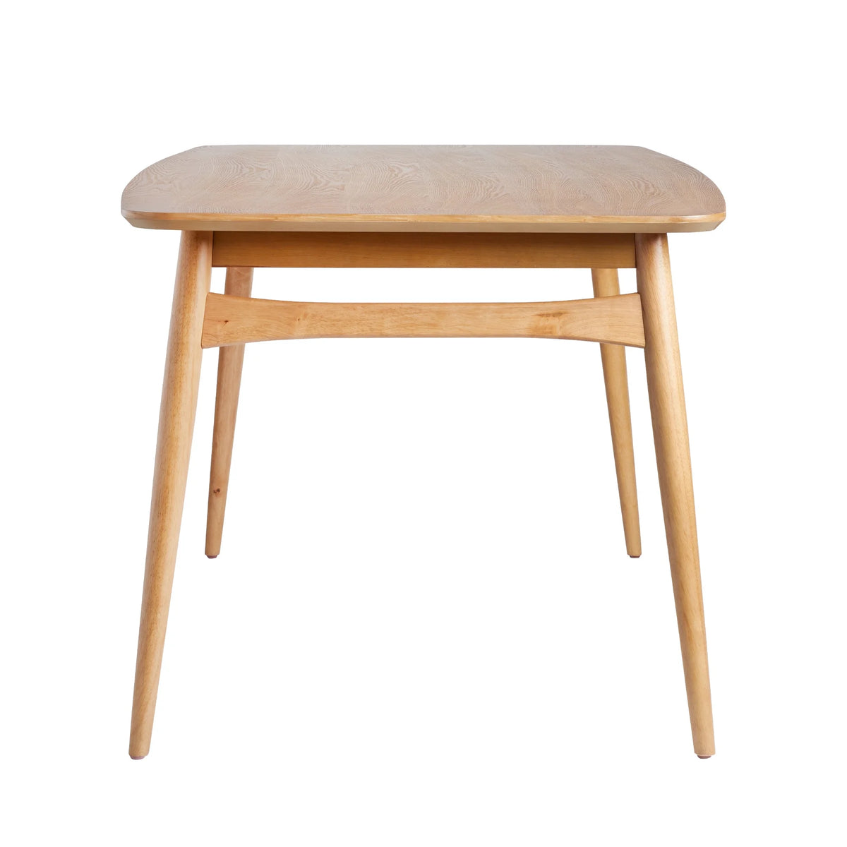 English Ash Mid-Century Tapered Leg Dining Table B977