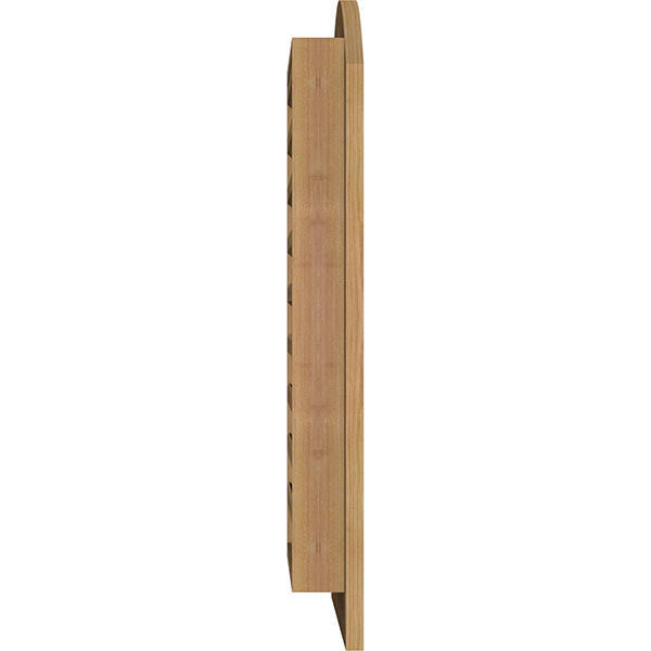 Arch Top Gable Vent, Unfinished, Functional, Rough G4714