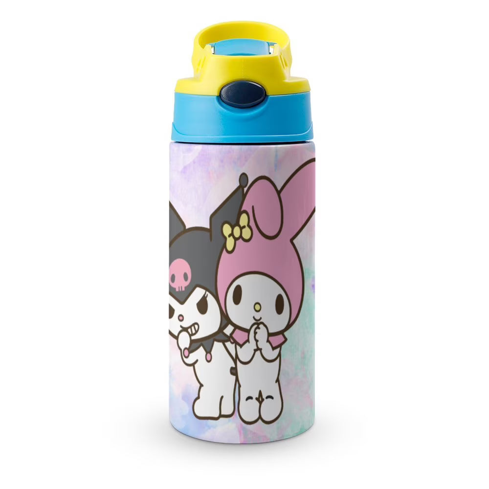 Stainless Steel Straw Water Bottle I2959
