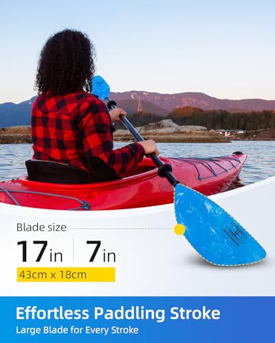Alloy Shaft 2-Piece Kayak Paddle V2587