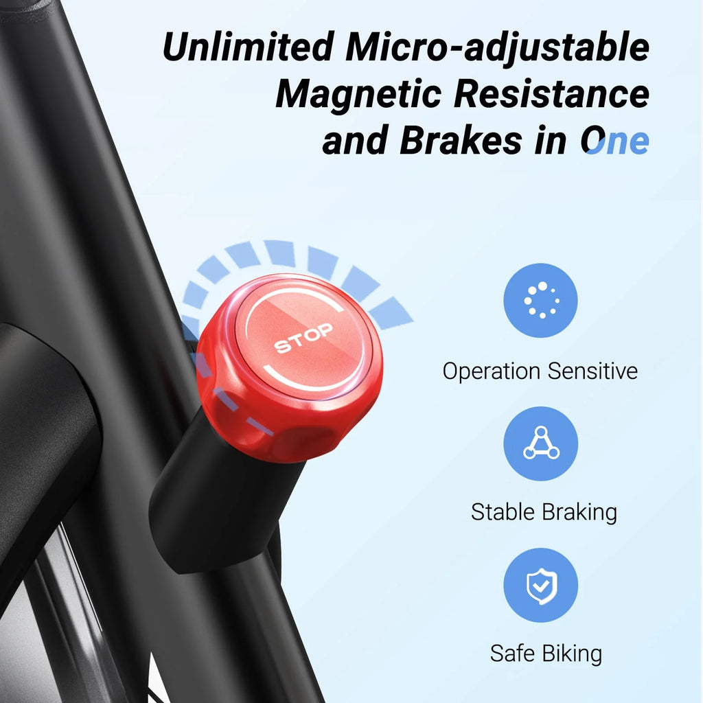 Stationary Exercise Bike Magnetic Bluetooth Z5245