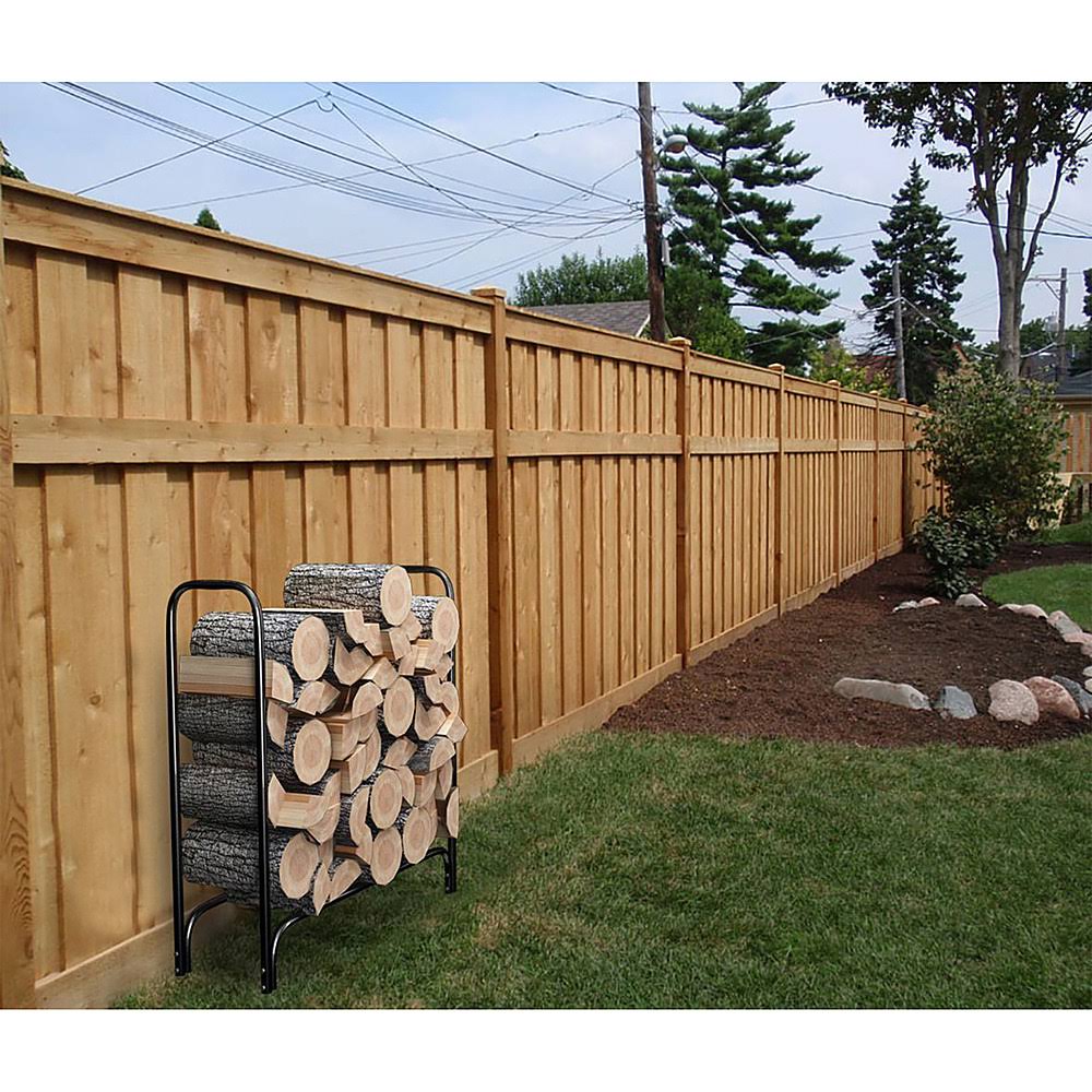 4 ft Steel Firewood Storage Rack I753
