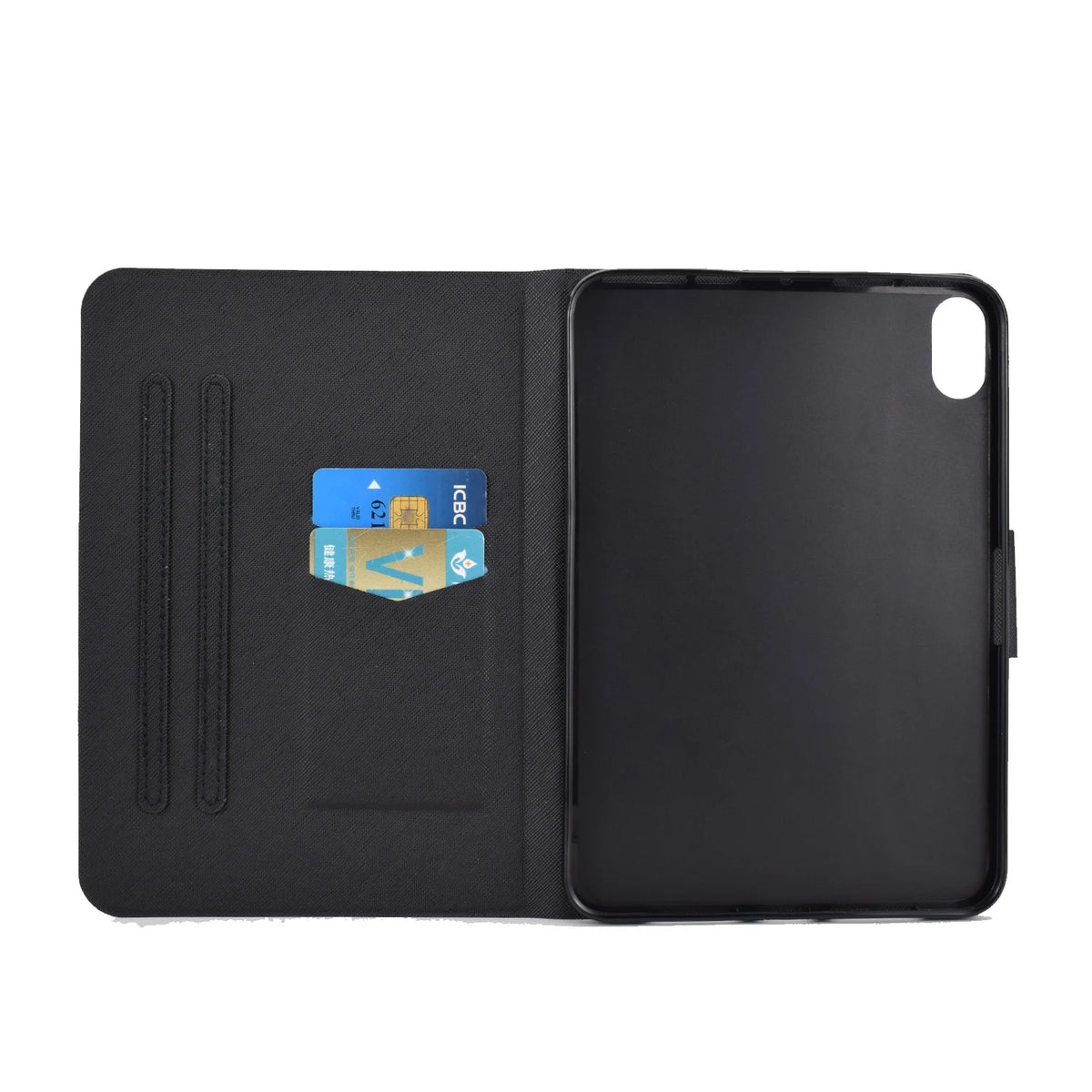 Colorful Painting Multi-Angle Viewing Folio Wallet Smart Cover for iPad 10th Generation 10.9 Inch Case K606635
