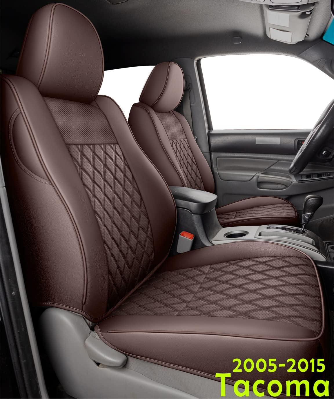 Blue Faux Leather Full-Set Seat Covers X8293