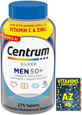 50+ Multivitamin 275 Tablets F285