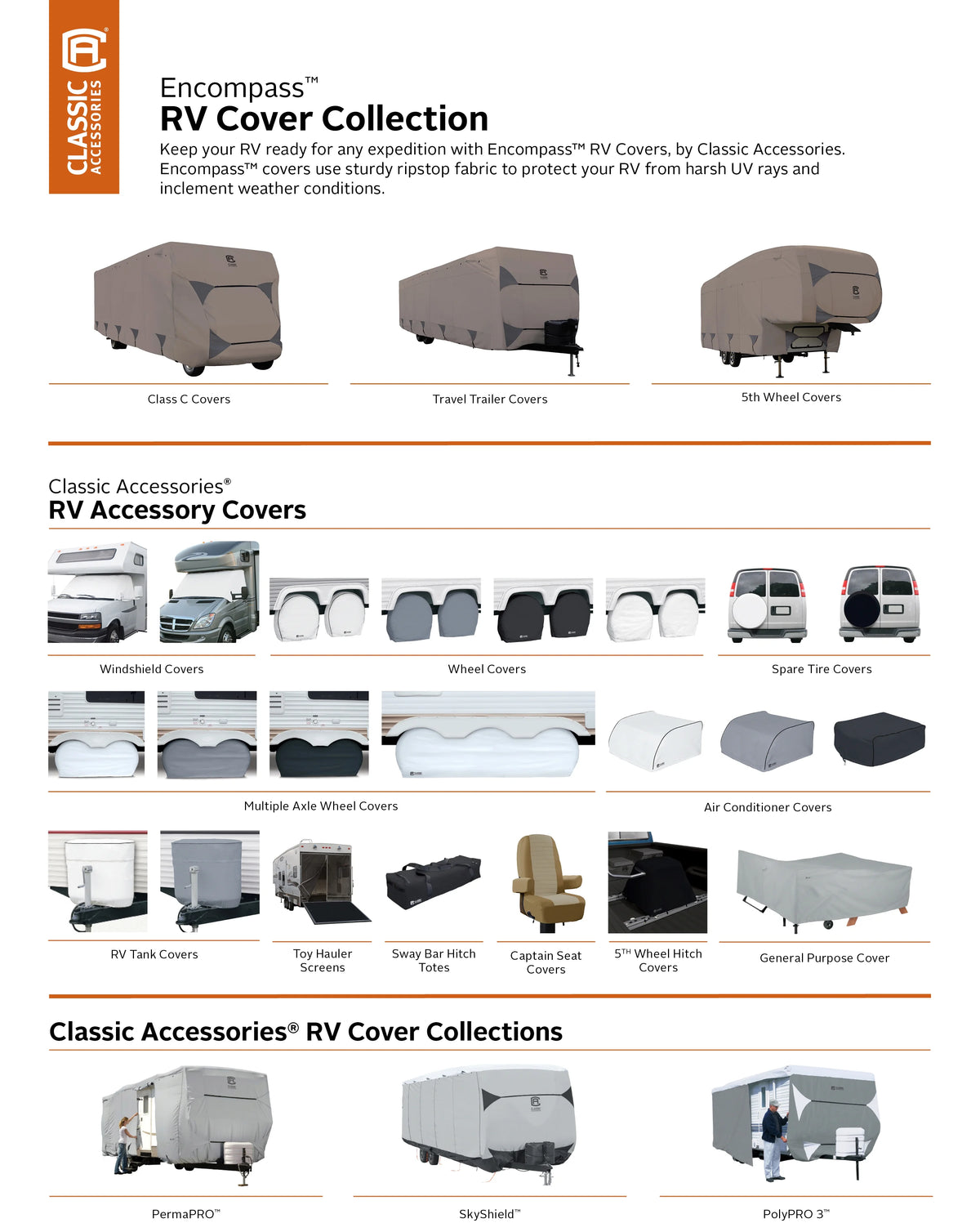 Travel Trailer Cover, 27-30 ft K10480
