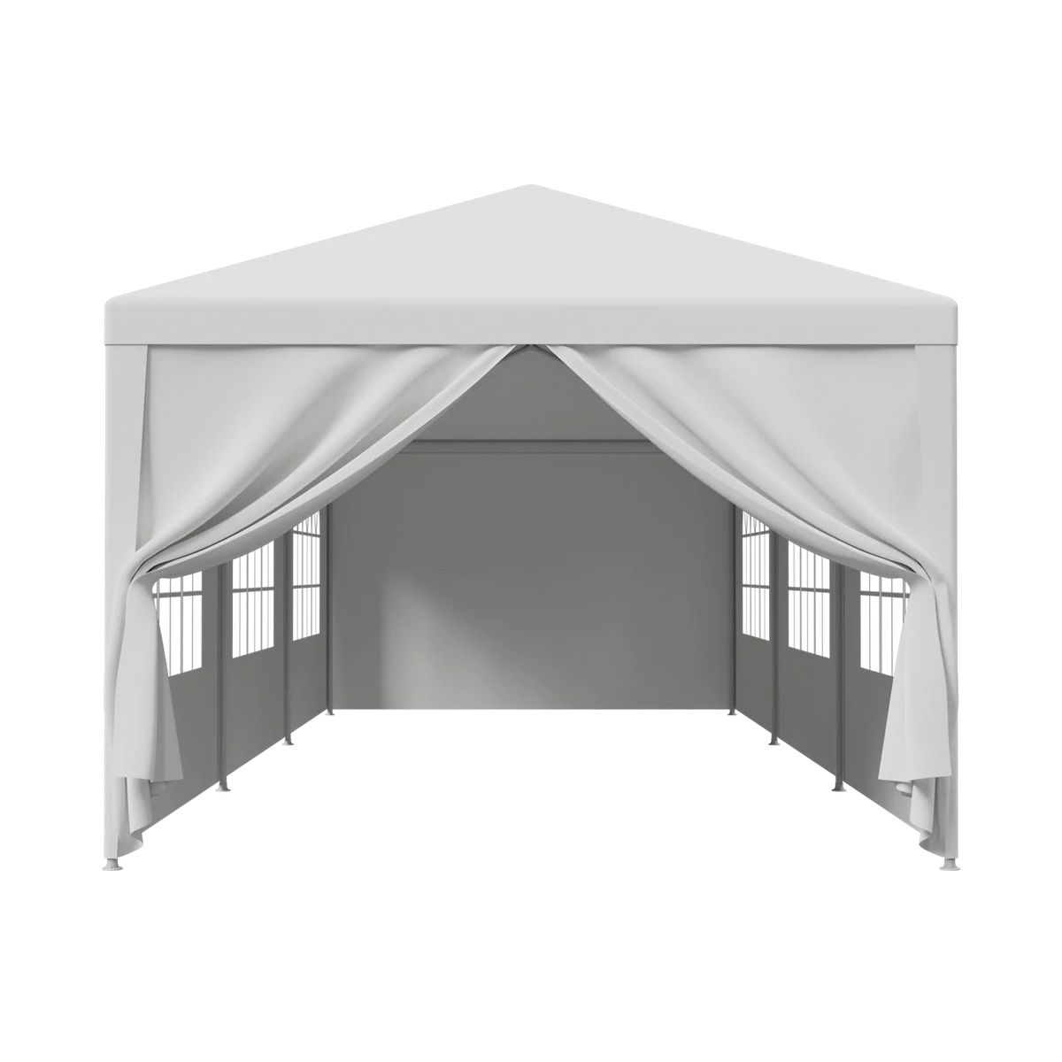 White 10 x 30' Canopy Tent V21139