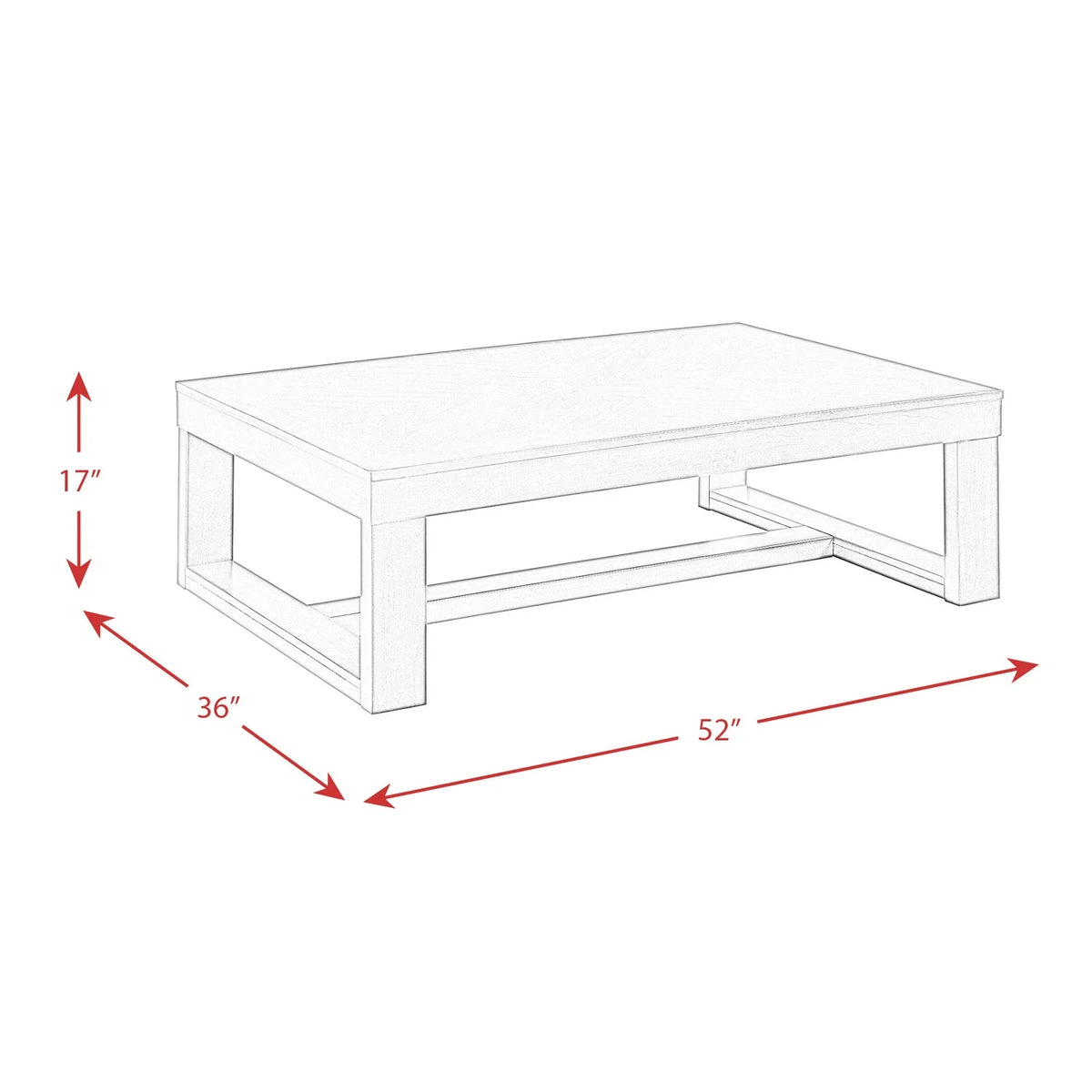 Rectangle Coffee Table M519866
