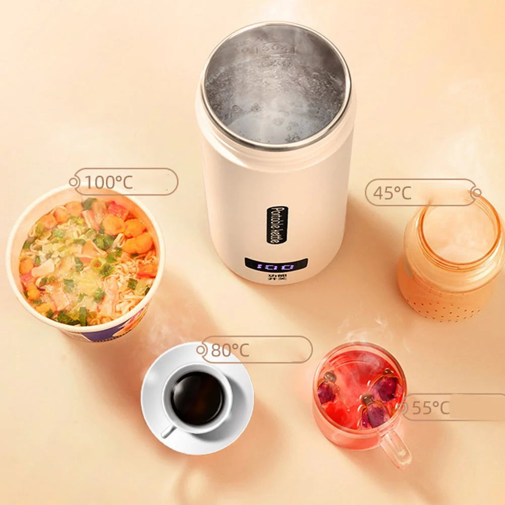500ml Portable Stainless Steel Electric Kettle R29208
