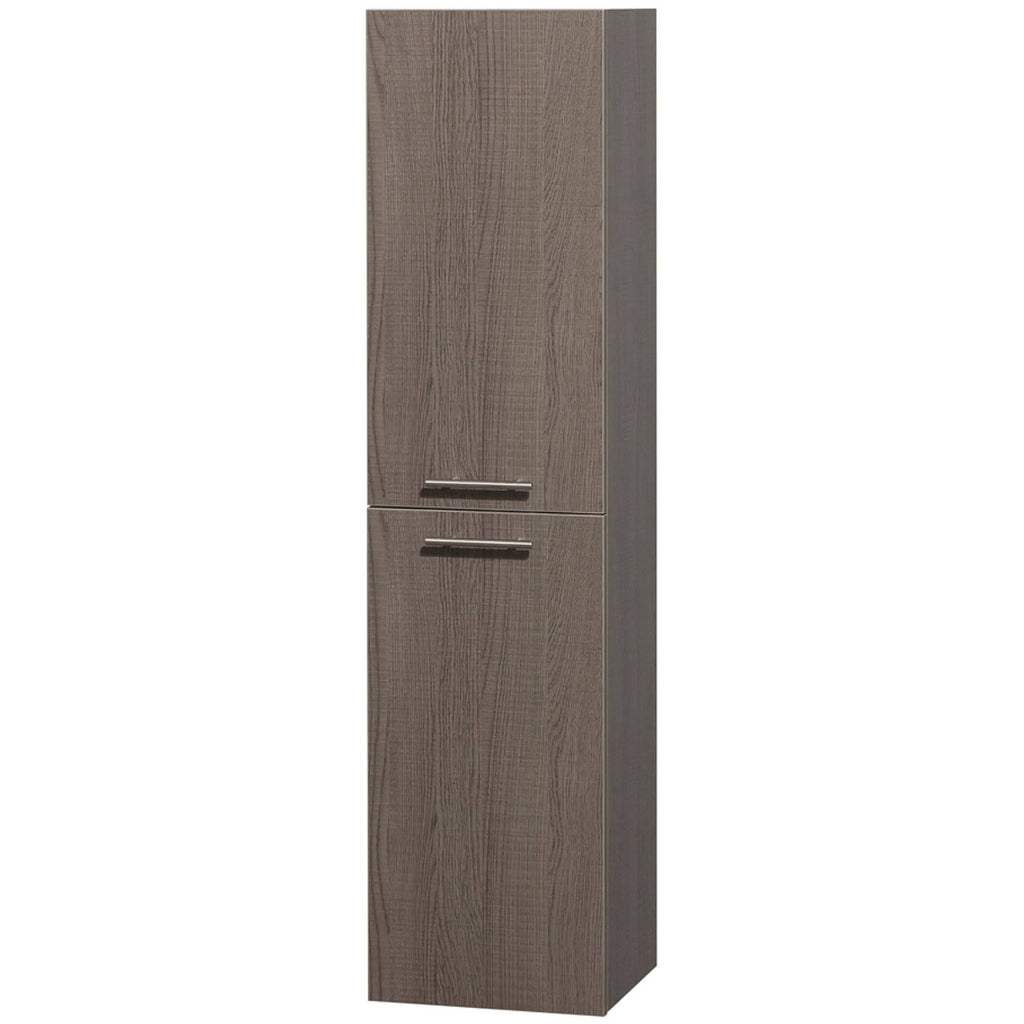 Grey Oak Wall Vanity Cabinet T795