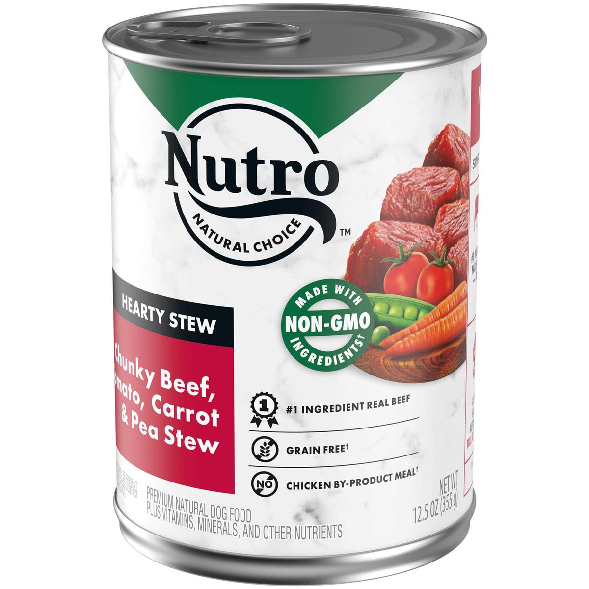 Adult Natural Wet Dog Food Chunky Beef in Gravy B765
