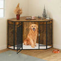 43.7-inch Wooden Dog Crate Furniture B877