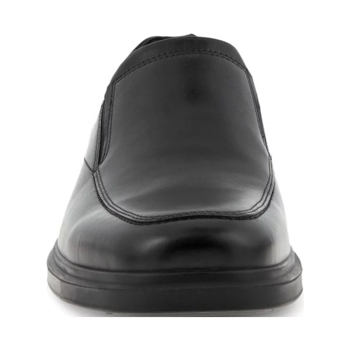 Black Leather Slip-on R849