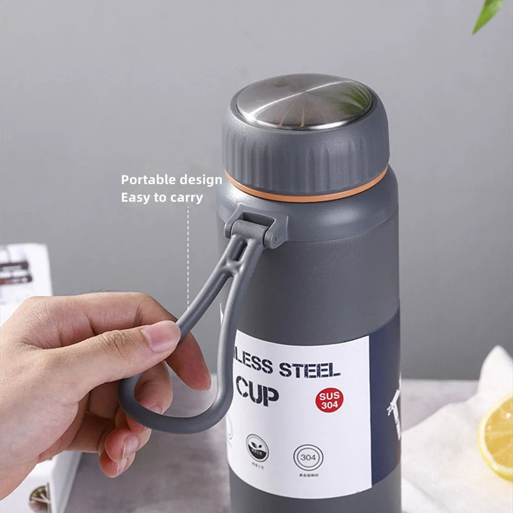800ml Insulated Stainless Steel Sports Water Bottle Thermal Mug T960