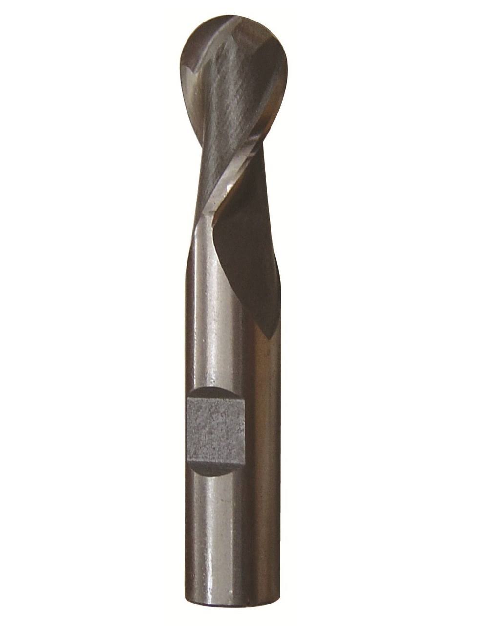 22 Flute Carbide Uncoated Ball End Mill D949420