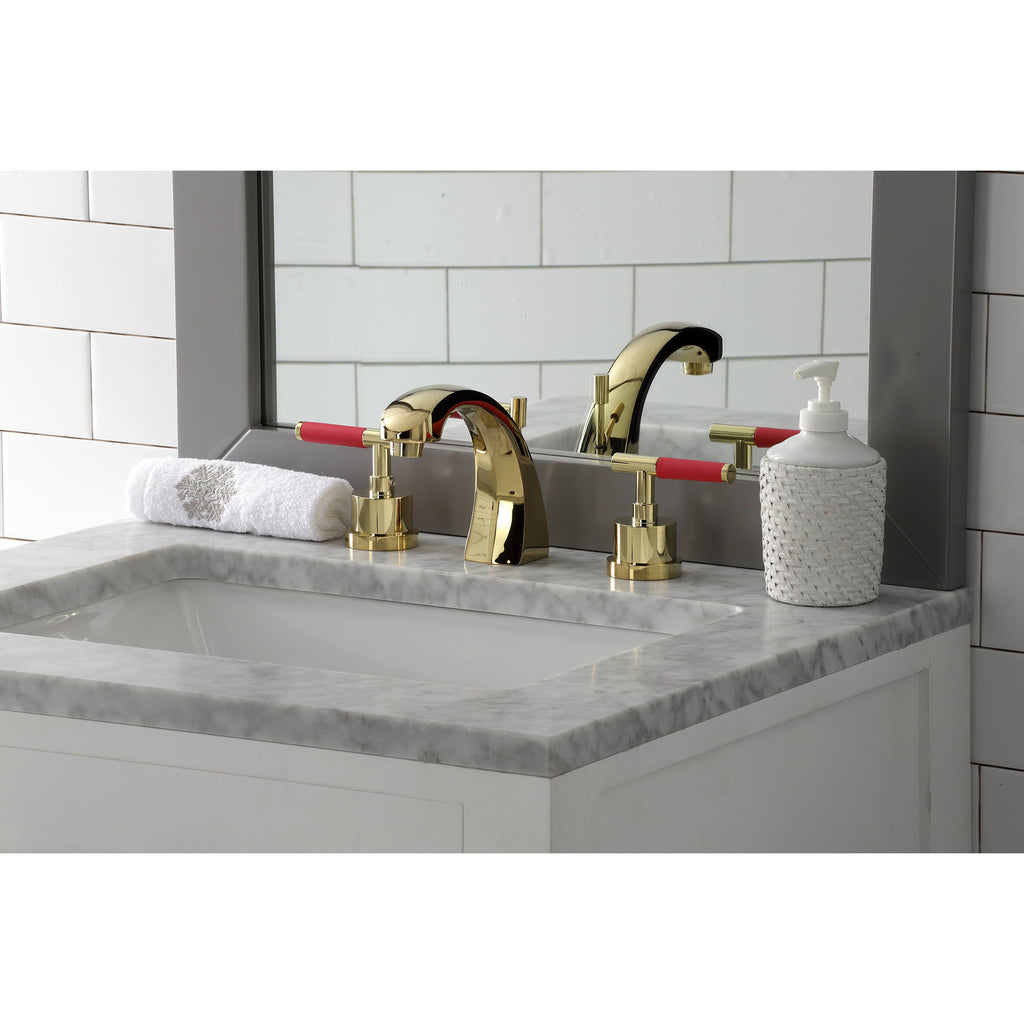Brushed Nickel Widespread Bathroom Faucet T930