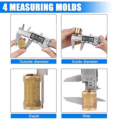 6 Inch Stainless Steel Digital Caliper T89027