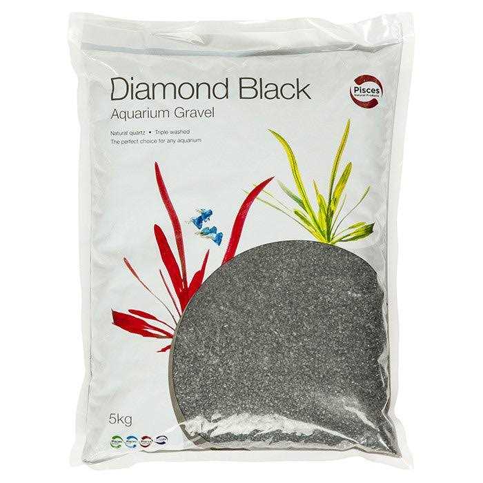 Black 10lb Aquarium Gravel and Substrate Z369